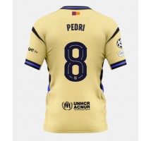 Barcelona Pedri Gonzalez #8 Koszulka Wyjazdowa 2025-26 Krótki Rękaw